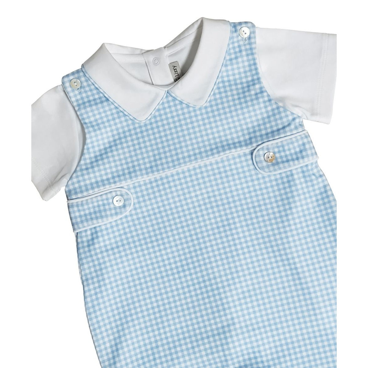 Marco & Lizzy Boy's Overall 2-piece Set Easter Collection-Marco & Lizzy-Little Giant Kidz