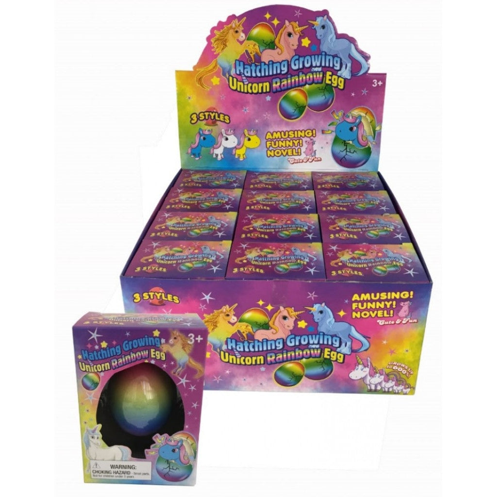 Master Toys Hatching Growing Unicorn Rainbow Egg-Master Toys-Little Giant Kidz