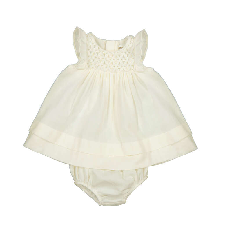 Mayoral Baby Dress- Pottery-MAYORAL-Little Giant Kidz