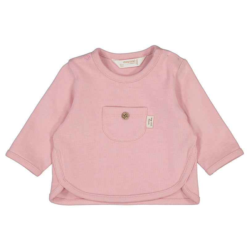Mayoral Baby Long Sleeve Shirt- Orchid-MAYORAL-Little Giant Kidz