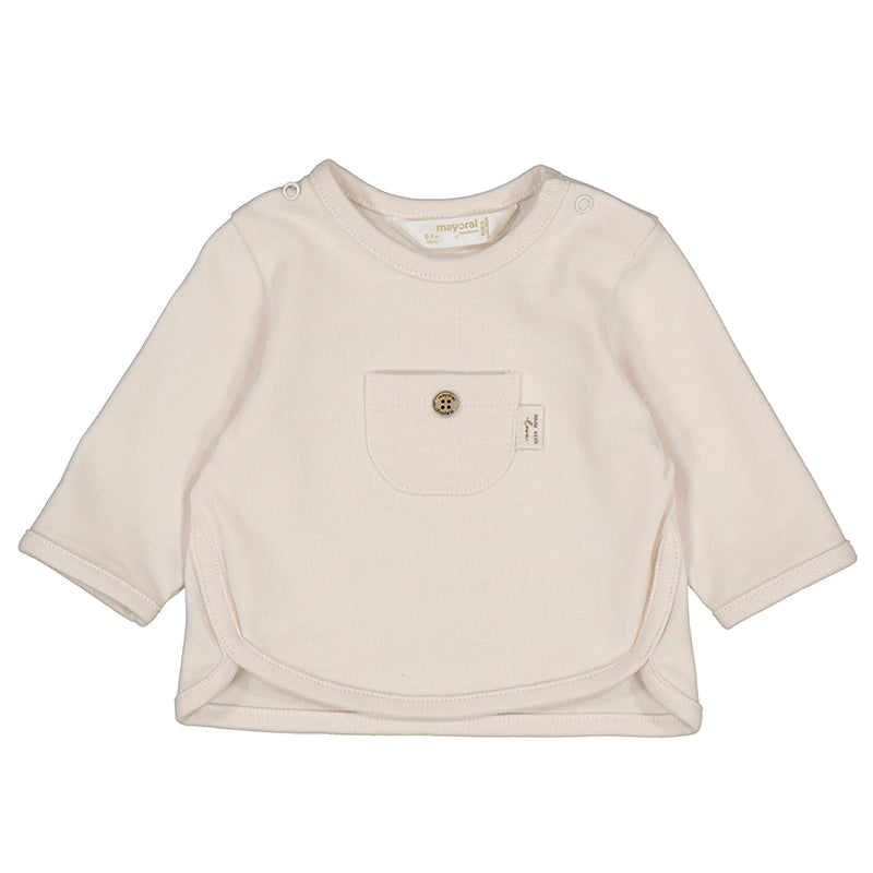Mayoral Baby Long Sleeve Shirt- Pottery-MAYORAL-Little Giant Kidz