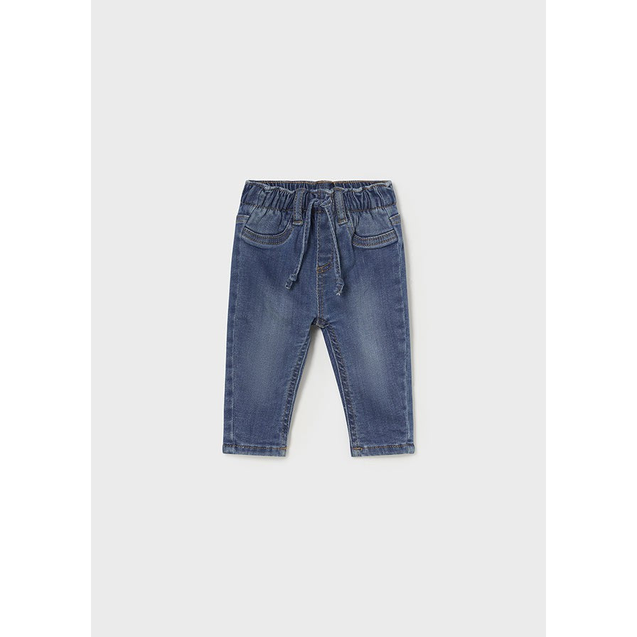 Mayoral Blue Basic Denim Jeans-MAYORAL-Little Giant Kidz