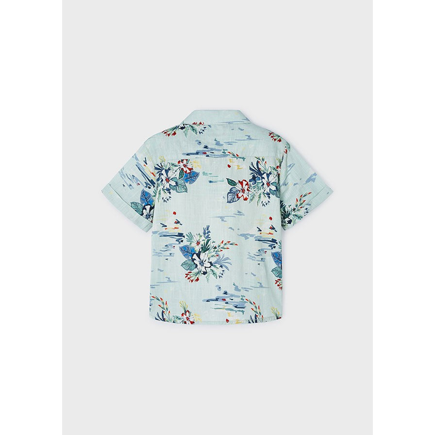 Mayoral Botanic Button Down Shirt-MAYORAL-Little Giant Kidz