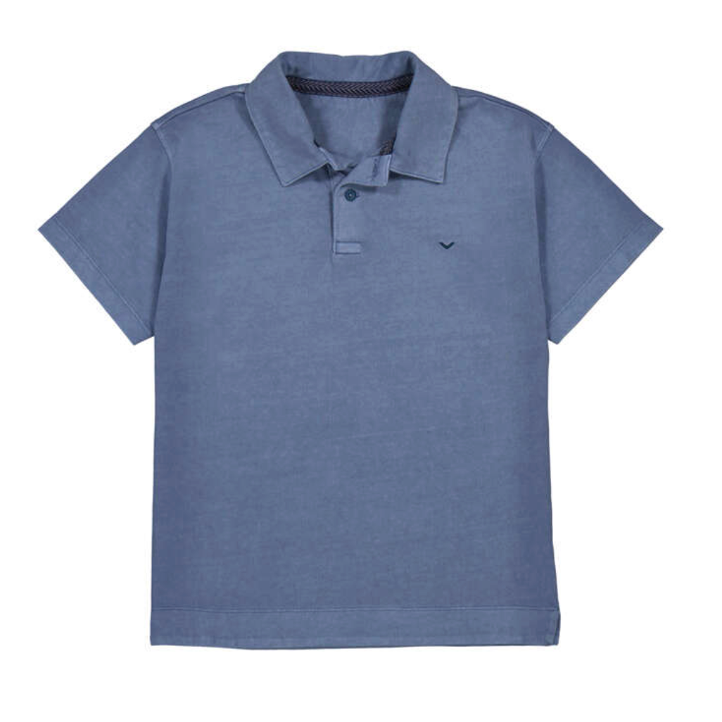 Mayoral Boy Printed Polo Shirt-MAYORAL-Little Giant Kidz