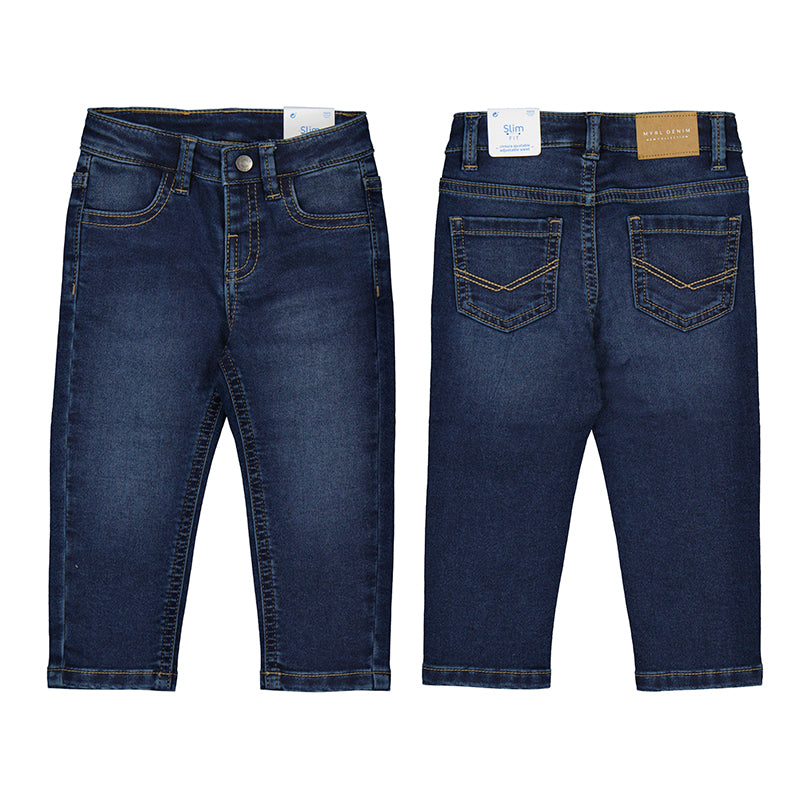 Mayoral Boy Soft Denim Pants-MAYORAL-Little Giant Kidz