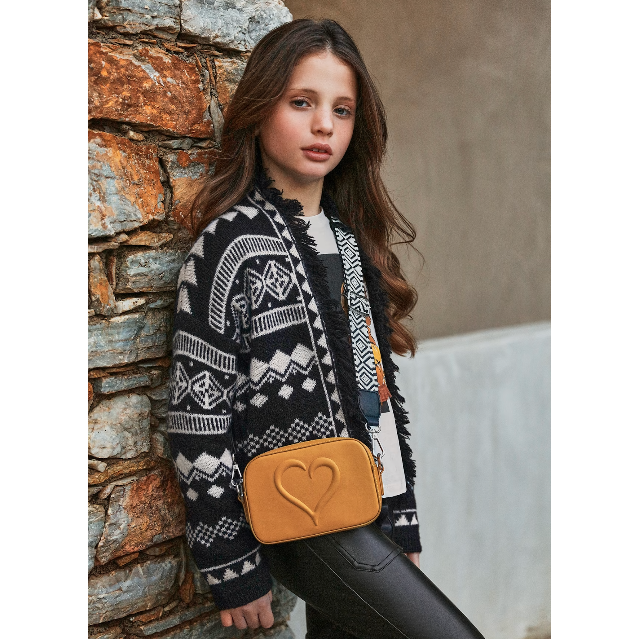 Mayoral Crossbody Bag - Mustard-MAYORAL-Little Giant Kidz