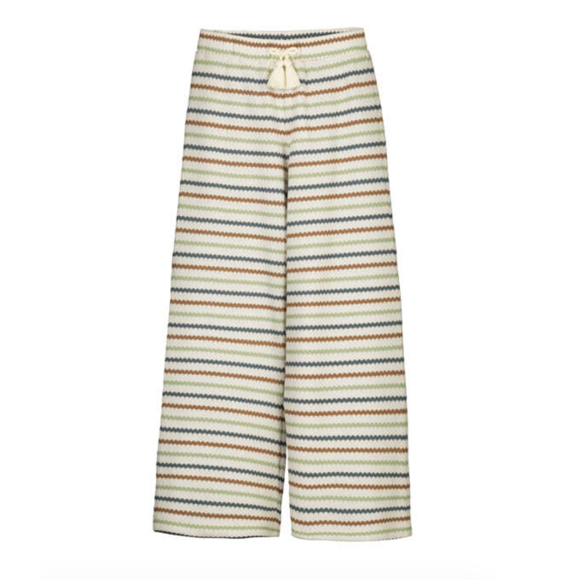 Mayoral Girl Long Crochet Style Pants- Bone-MAYORAL-Little Giant Kidz