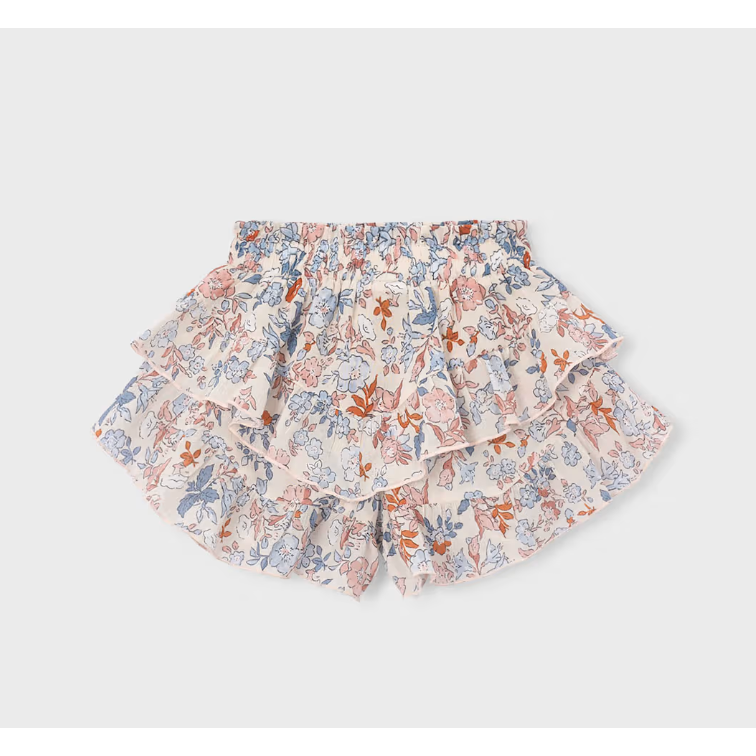 Mayoral Girl Patterned Ruffled Skort-MAYORAL-Little Giant Kidz