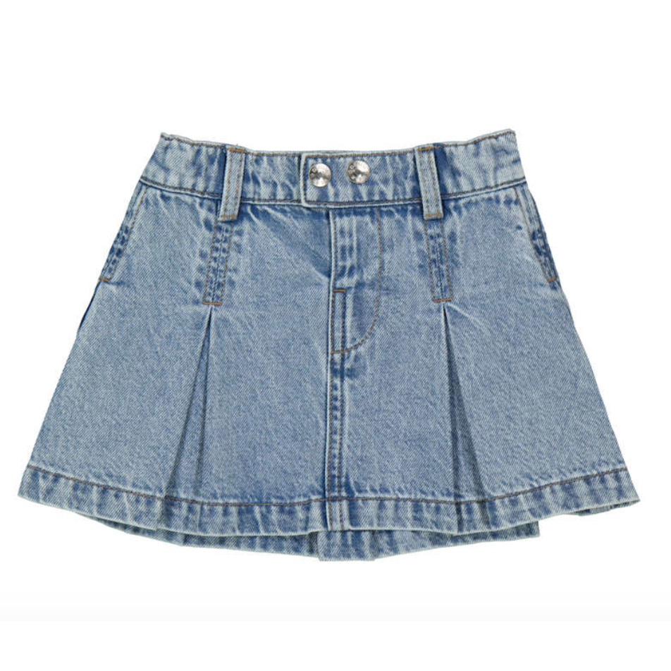 Mayoral Girl Skirt- Denim-MAYORAL-Little Giant Kidz