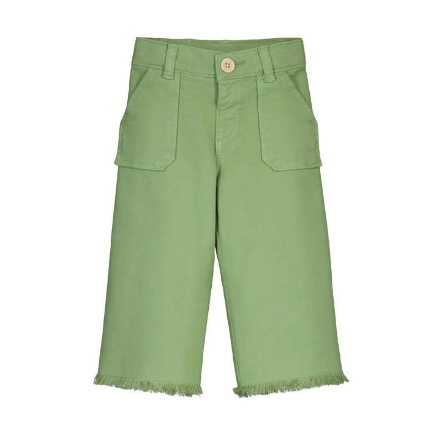 Mayoral Girl Twill Trousers- Green-MAYORAL-Little Giant Kidz
