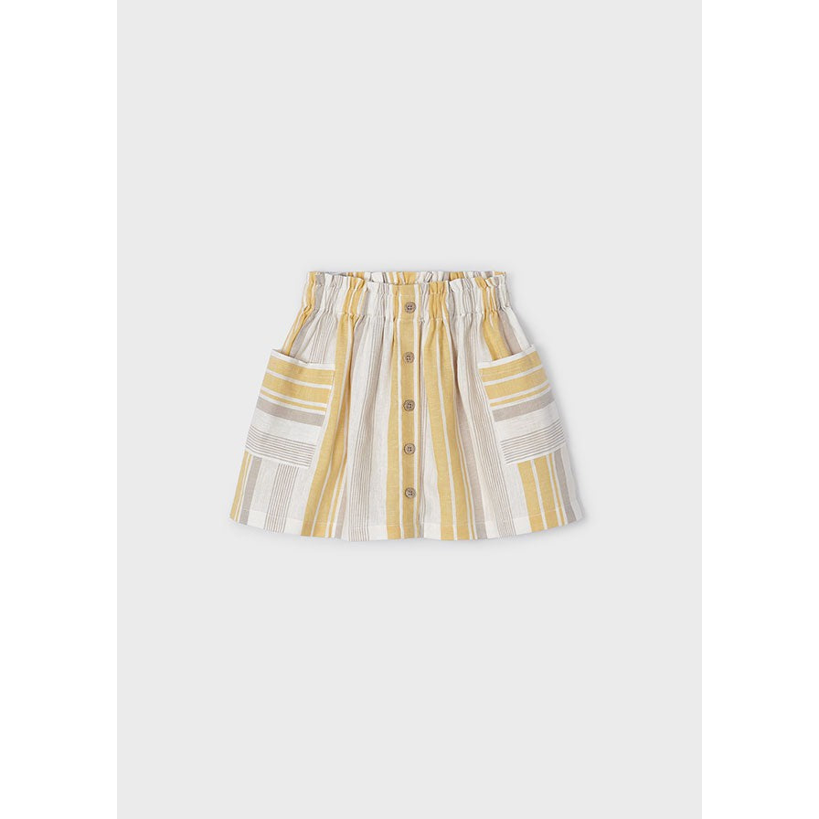 Mayoral Honey Striped Skirt-MAYORAL-Little Giant Kidz