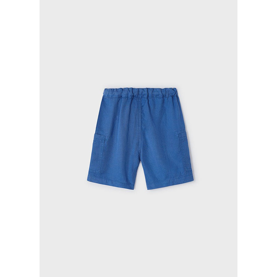 Mayoral River Blue Lightweight Drawstring Shorts-MAYORAL-Little Giant Kidz