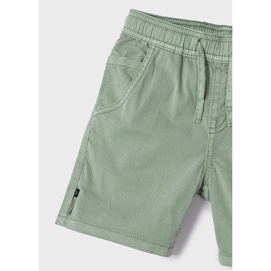 Mayoral Sage Green Chino Shorts-MAYORAL-Little Giant Kidz