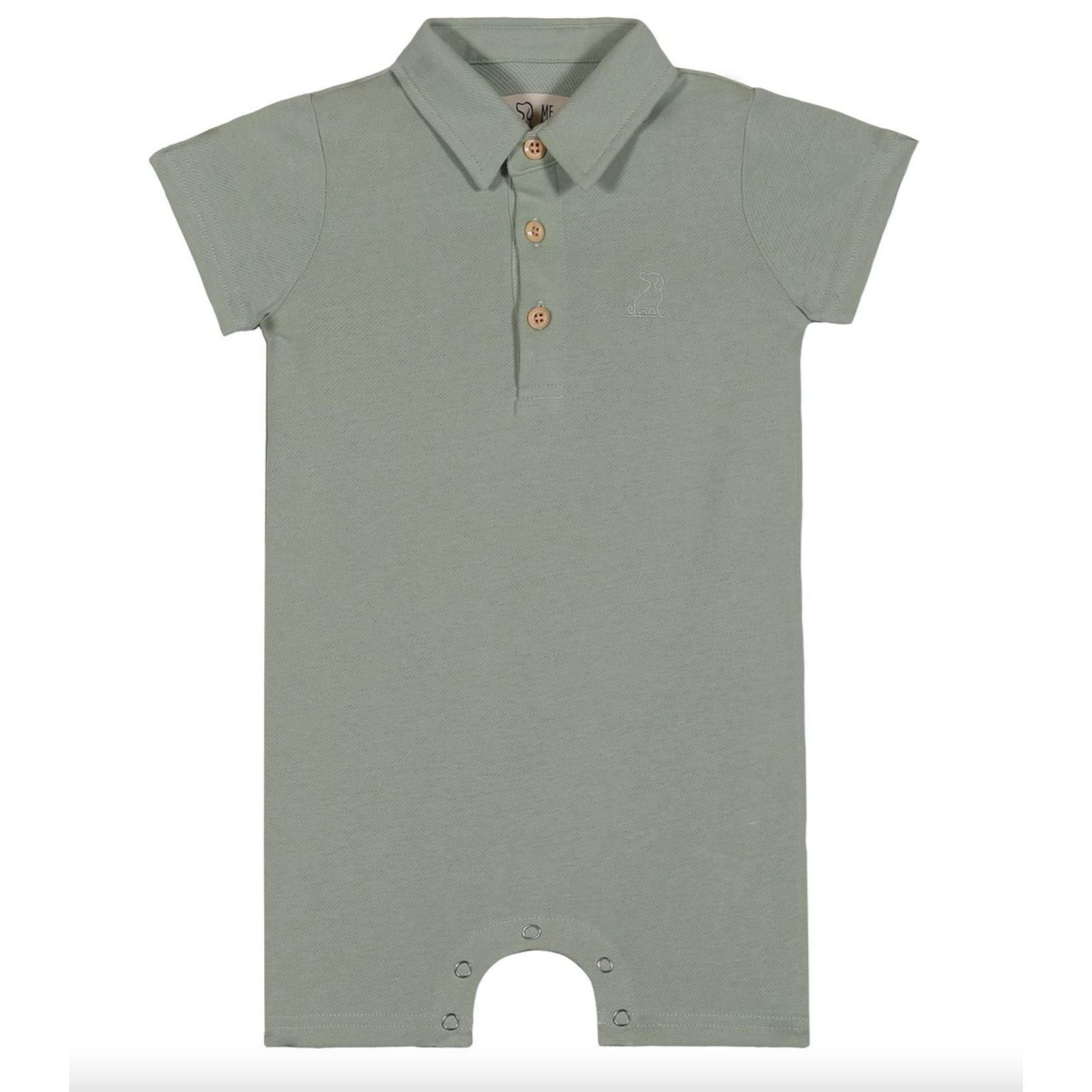 Me & Henry Romper- Drift Sage-ME & HENRY-Little Giant Kidz