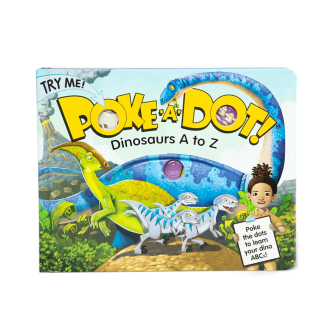Melissa & Doug Poke-A-Dot! A Dinosaur A to Z-MELISSA & DOUG-Little Giant Kidz