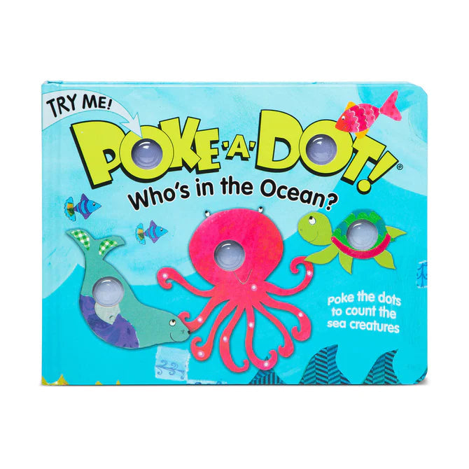 Melissa & Doug Poke-A-Dot! Who's in the Ocean?-MELISSA & DOUG-Little Giant Kidz