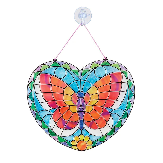 Melissa & Doug Stained Glass Made Easy - Butterfly-MELISSA & DOUG-Little Giant Kidz