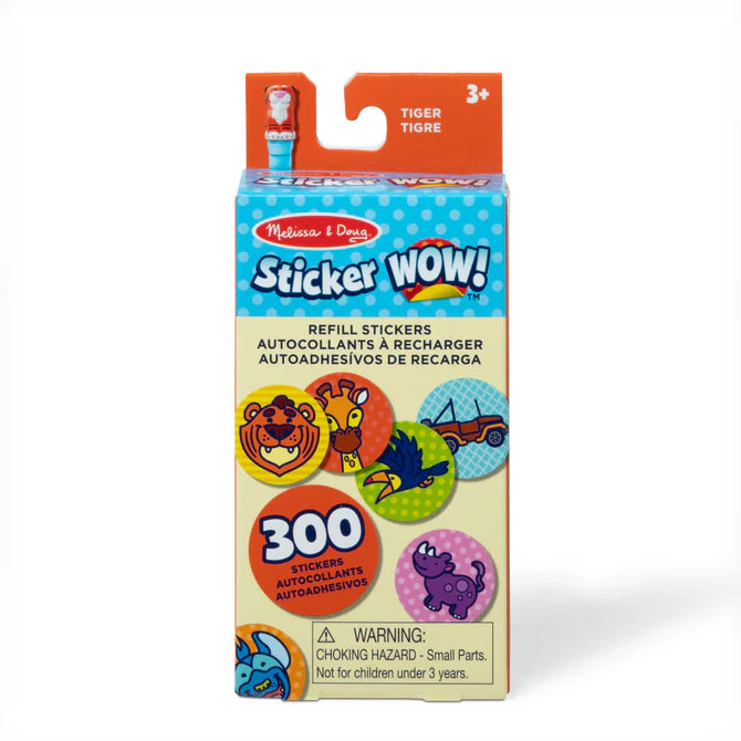 Melissa & Doug Sticker WOW!® Refill Stickers – Tiger (Stickers Only, 300+)-MELISSA & DOUG-Little Giant Kidz
