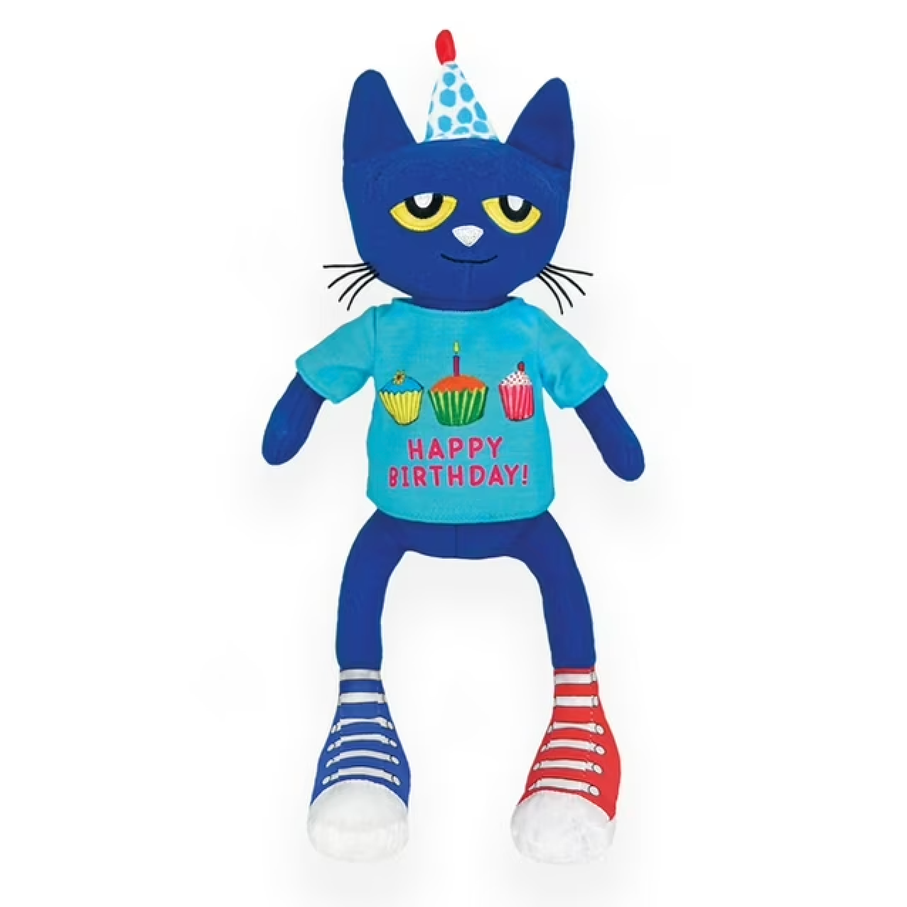 MerryMakers Pete the Cat Birthday Party Plush Doll 14