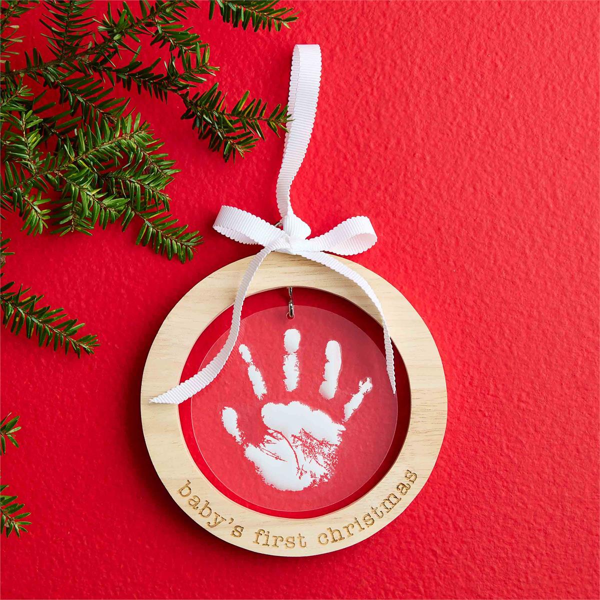 Mud Pie Babys First Handprint Kit Ornament-MUD PIE-Little Giant Kidz