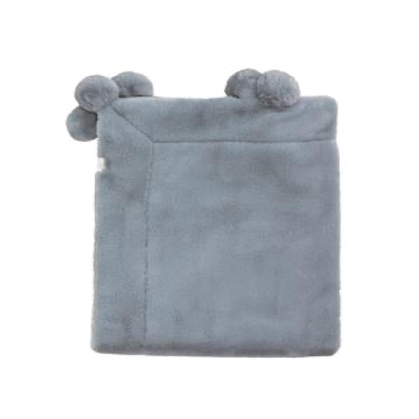 Mud Pie Blue Pom Blanket-MUD PIE-Little Giant Kidz