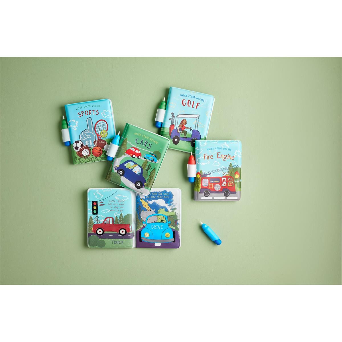 Mud Pie Boys Water Coloring Books-MUD PIE-Little Giant Kidz