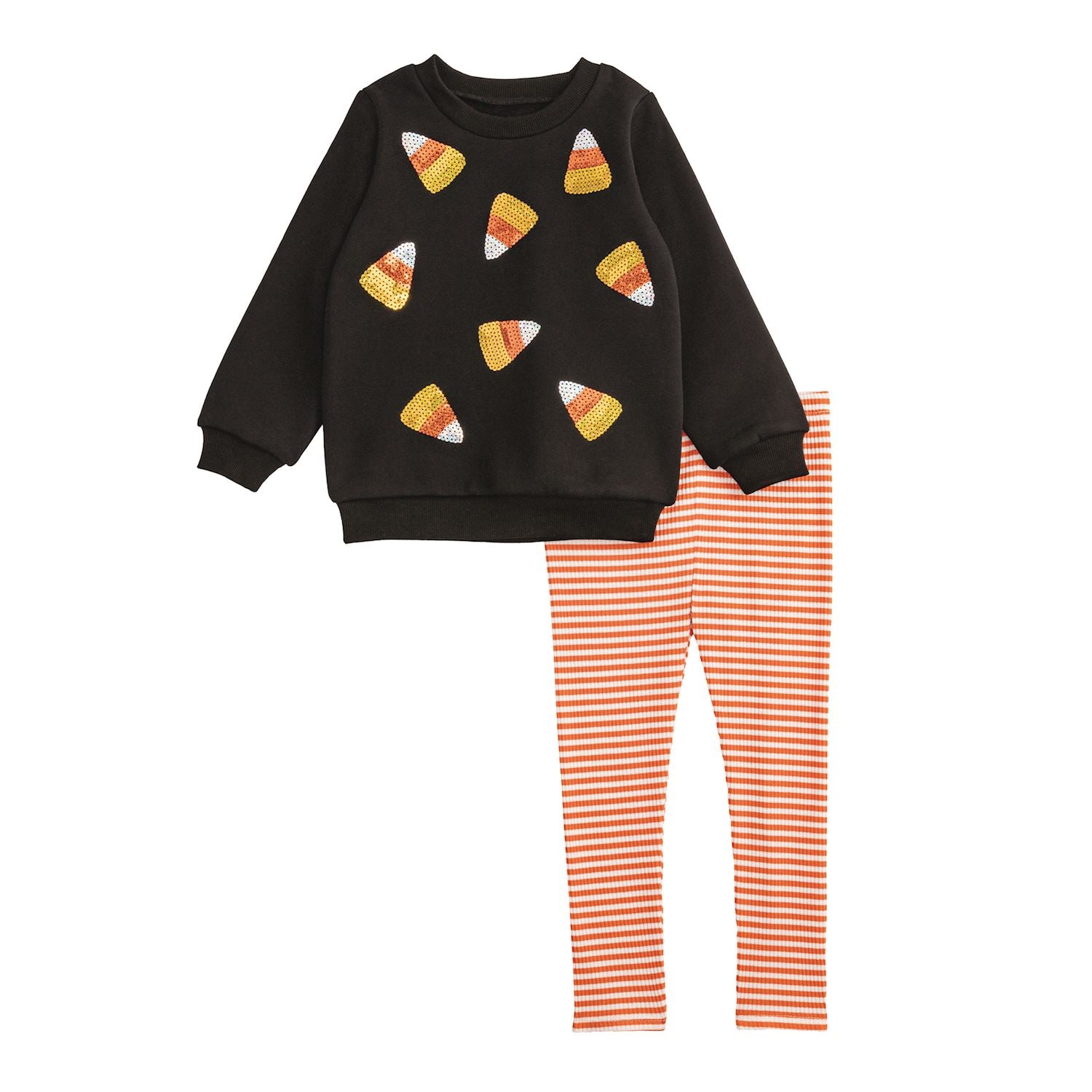 Mud Pie Candy Corn Sweatshirt & Leggings Set-MUD PIE-Little Giant Kidz