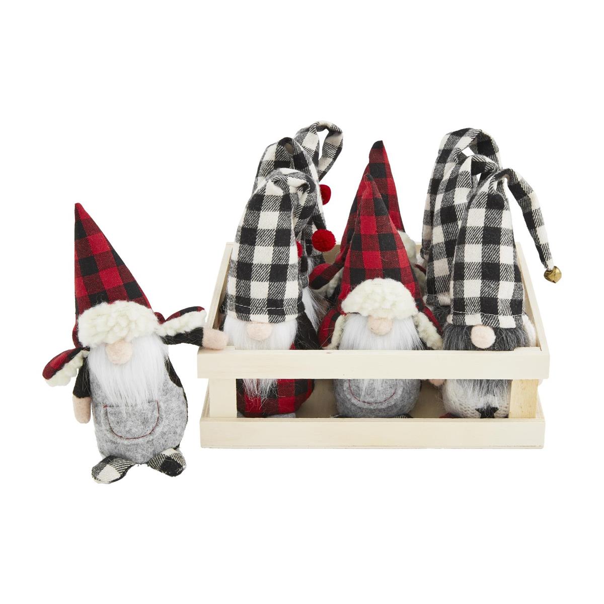 Mud Pie Check Lodge Gnome Sitters-MUD PIE-Little Giant Kidz