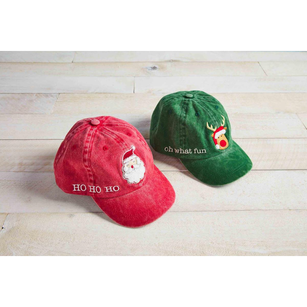 Mud Pie Christmas Baseball Hat-MUD PIE-Little Giant Kidz