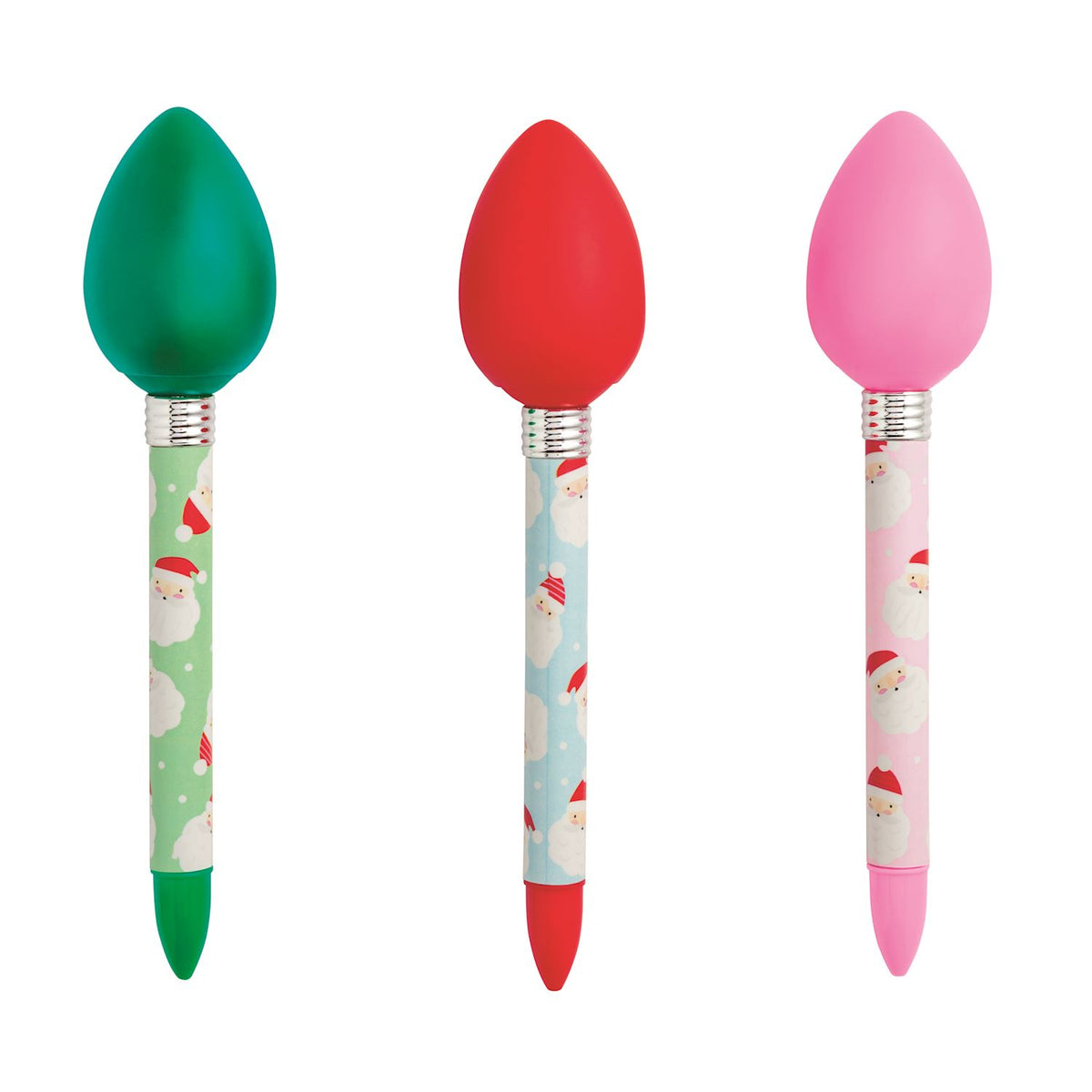 Mud Pie Christmas Bulb Light-Up Pens-MUD PIE-Little Giant Kidz