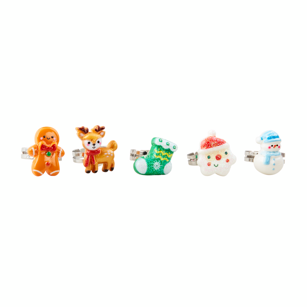 Mud Pie Christmas Dress-Up Ring Set-MUD PIE-Little Giant Kidz
