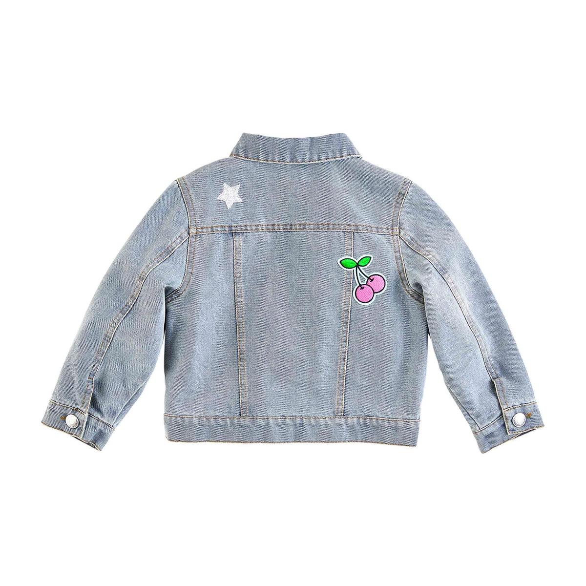 Mud Pie Denim Patch Jacket-MUD PIE-Little Giant Kidz