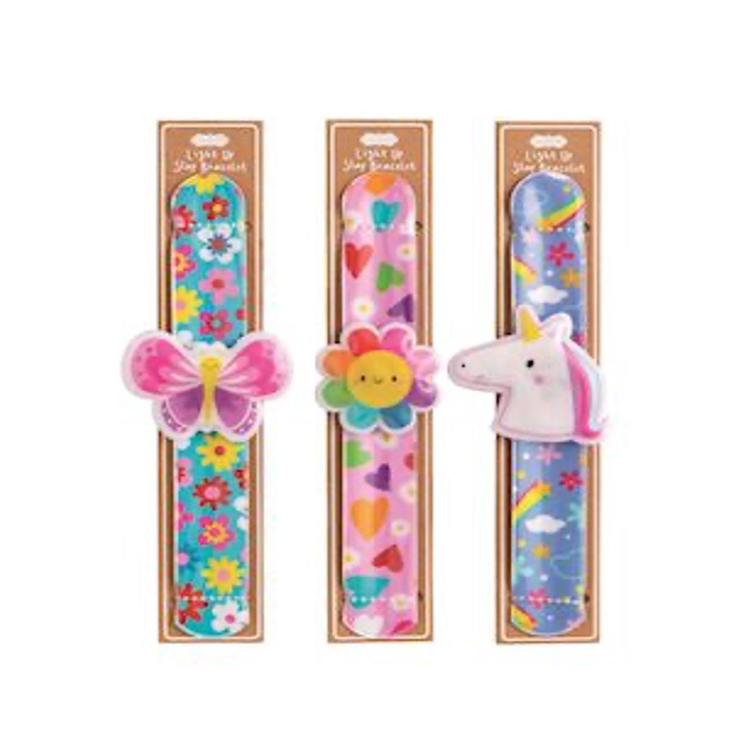 Mud Pie Girl Light-Up Slap Bracelets-MUD PIE-Little Giant Kidz
