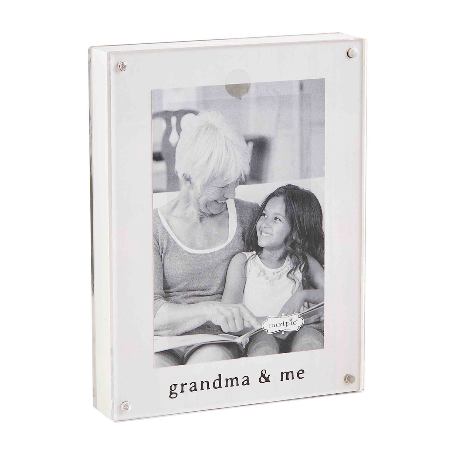 Mud Pie Grandma Handprint Frame Kit-MUD PIE-Little Giant Kidz