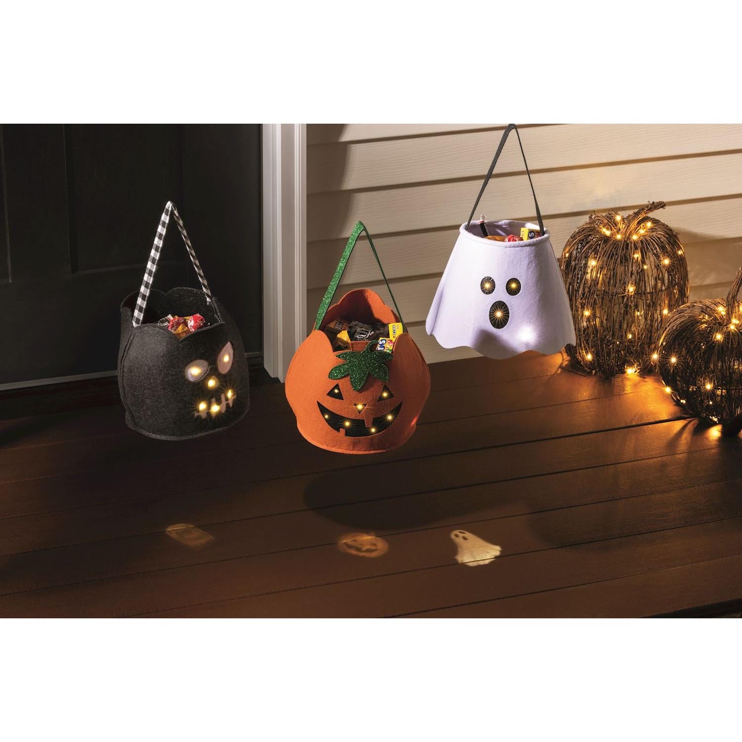 Mud Pie Halloween LED Treat Bucket-MUD PIE-Little Giant Kidz