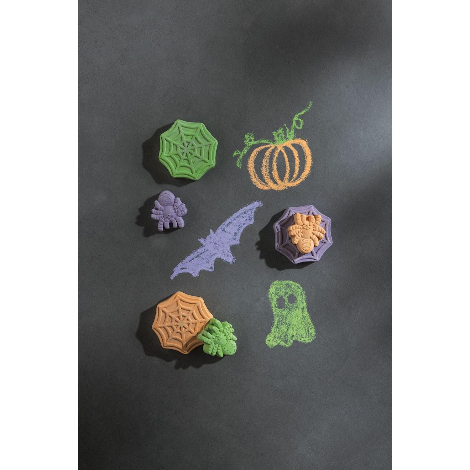 Mud Pie Halloween Spider Neon Chalk-MUD PIE-Little Giant Kidz