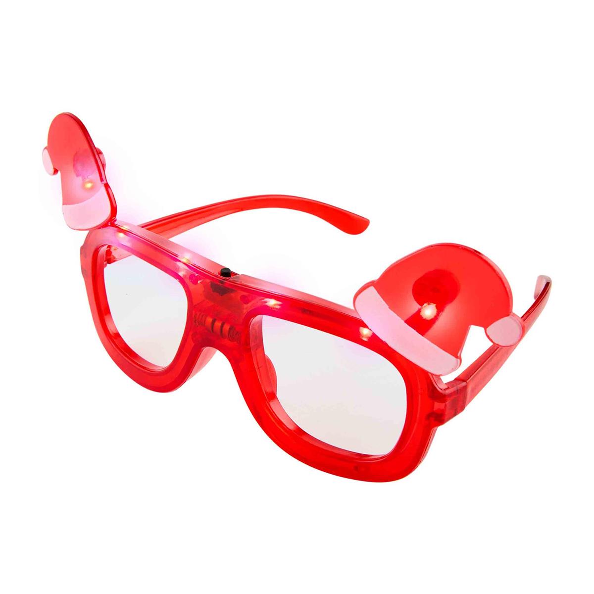 Mud Pie Holiday Light-Up Glasses-MUD PIE-Little Giant Kidz