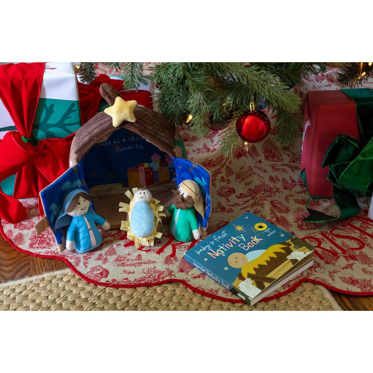 Mud Pie Musical Nativity Plush Set-MUD PIE-Little Giant Kidz