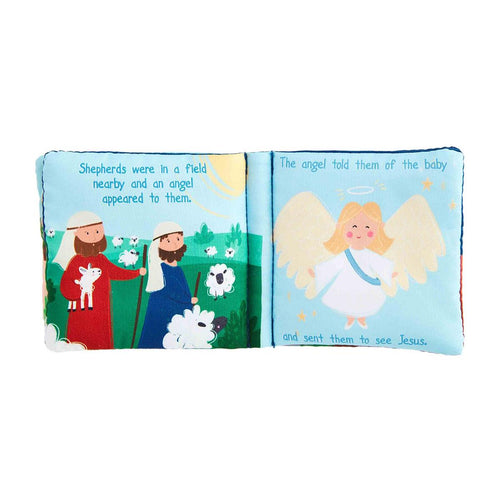 Mud Pie Nativity Book & Singing Baby Jesus Set