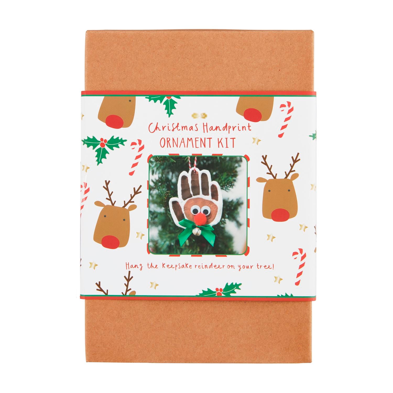 Mud Pie Raindeer Handprint Kit-MUD PIE-Little Giant Kidz