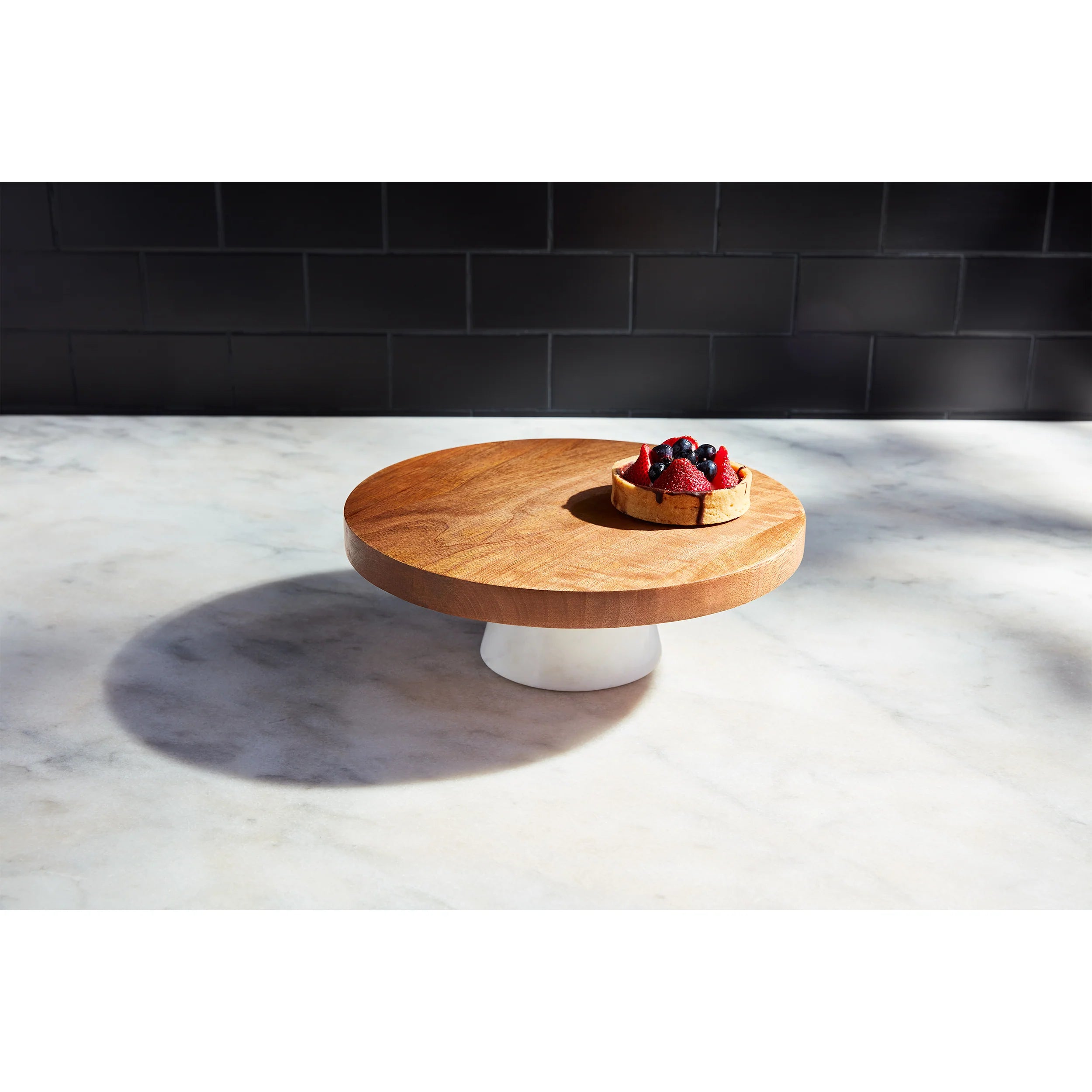 Mud Pie Reversible Chip & Dip Pedestal Server