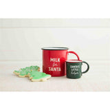 Mud Pie Santa Enamel Mug Set-MUD PIE-Little Giant Kidz