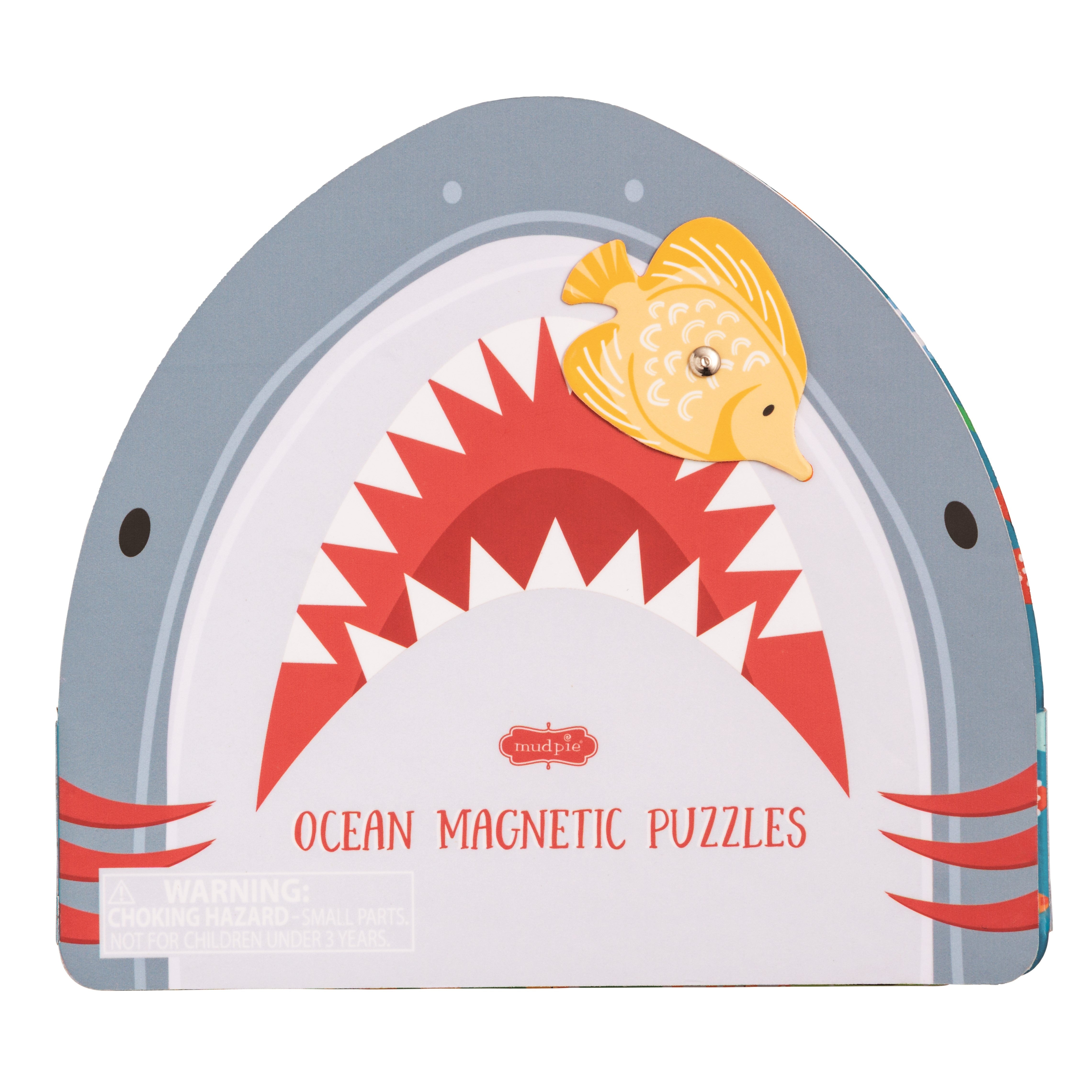 Mud Pie Shark Magnetic Puzzle Book-MUD PIE-Little Giant Kidz