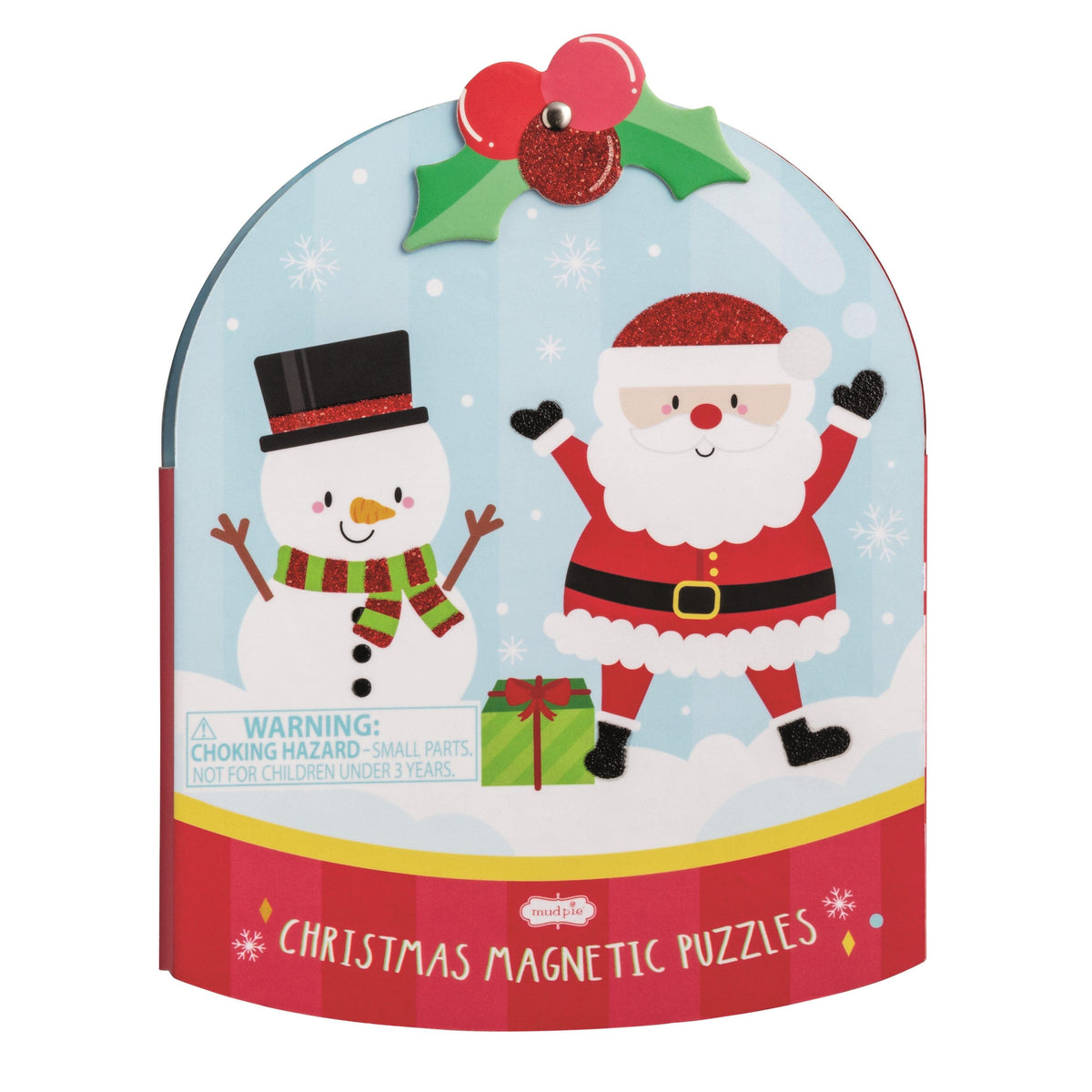 Mud Pie Snow Globe Magnetic Puzzle Book-MUD PIE-Little Giant Kidz