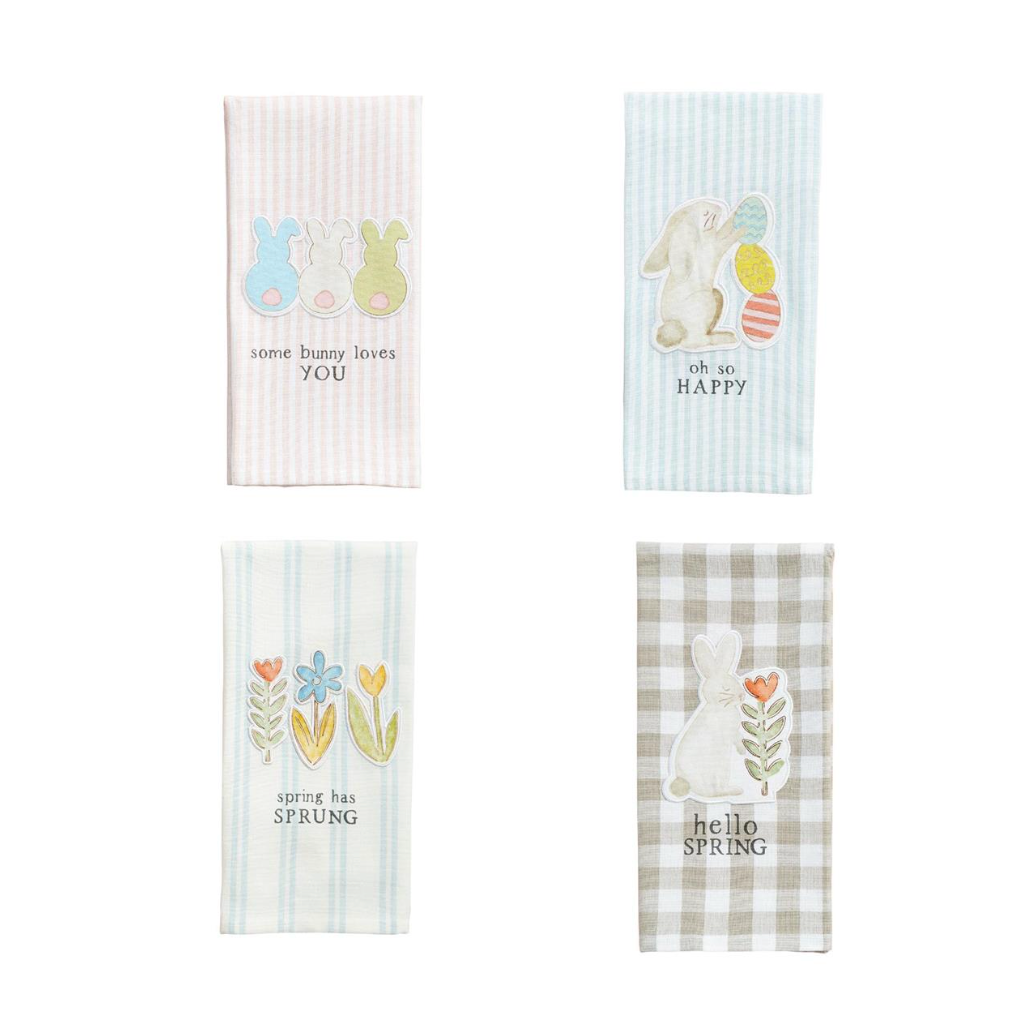 Mud Pie Spring Patch Towel-MUD PIE-Little Giant Kidz