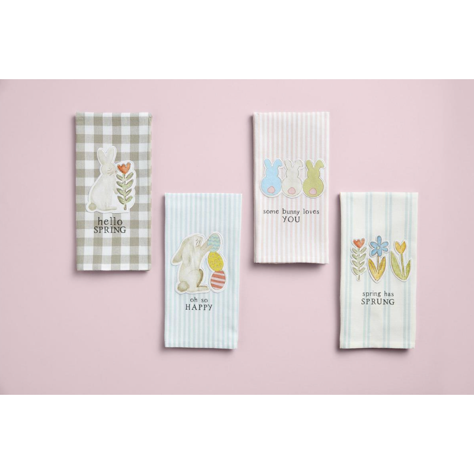 Mud Pie Spring Patch Towel-MUD PIE-Little Giant Kidz