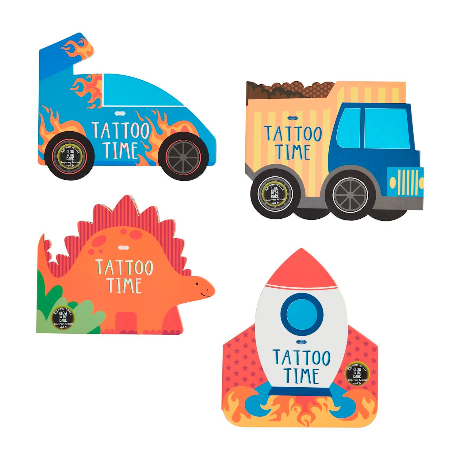 Mud Pie Tattoo Books- Boys-MUD PIE-Little Giant Kidz