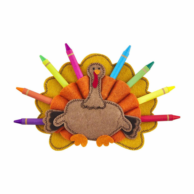 Mud Pie Thanksgiving Crayon Holder-MUD PIE-Little Giant Kidz
