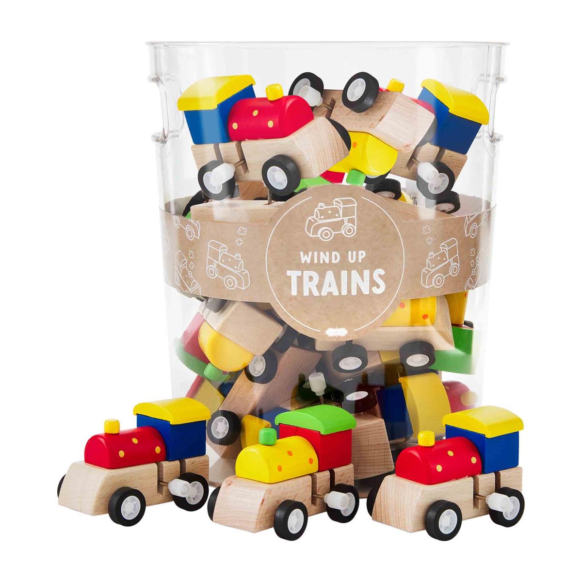 Mud Pie Wind-Up Trains-MUD PIE-Little Giant Kidz