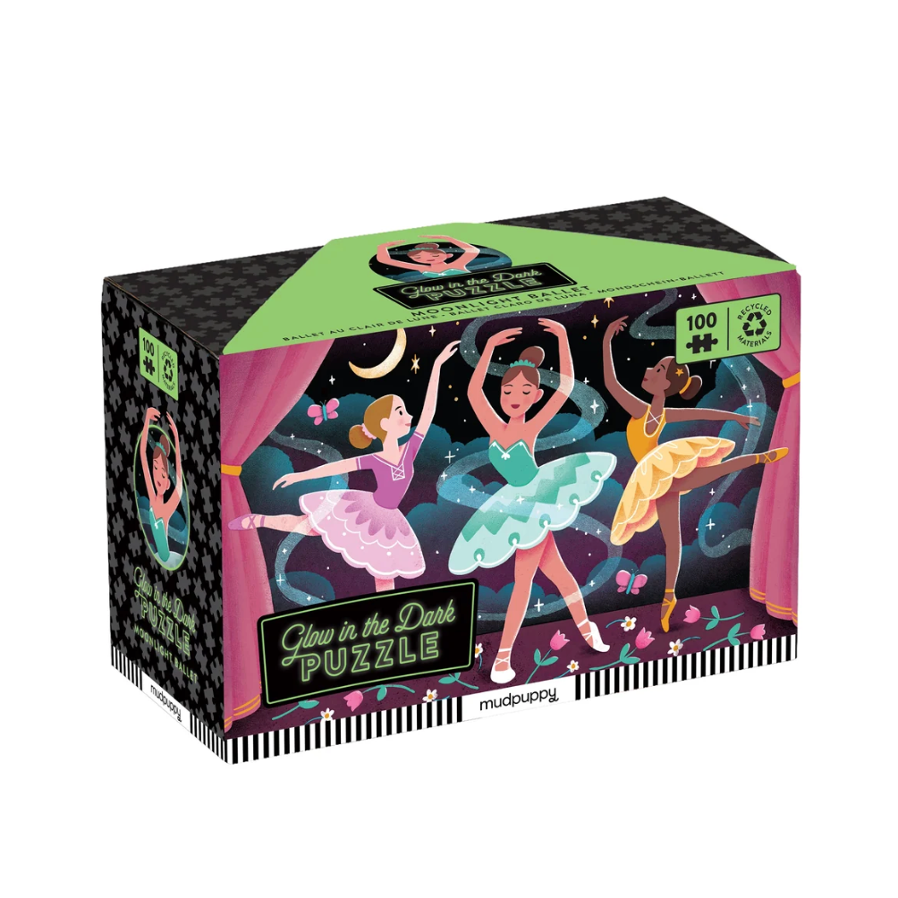 Mudpuppy Moonlight Ballet Glow-in-the-Dark Puzzle-MUDPUPPY-Little Giant Kidz